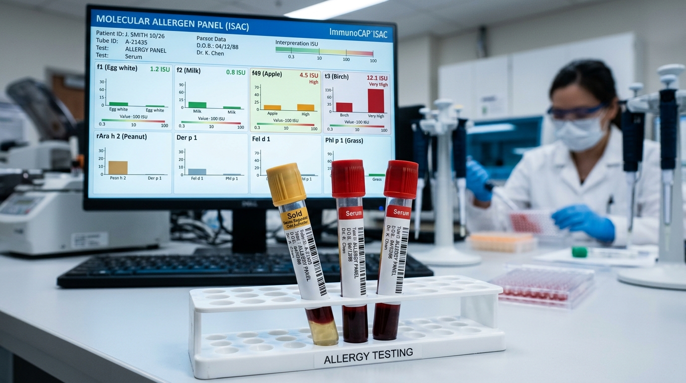 ALEX3 Moleküler Alerji Testi (300+ Alerjen)